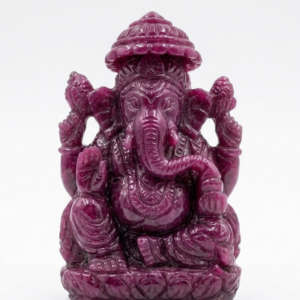 Ganesha Idol (Ruby-Stone)