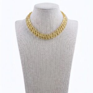 citrine beads Necklace